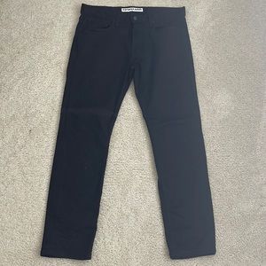Express Black Jeans Slim Fit Skinny Leg ROCCO
